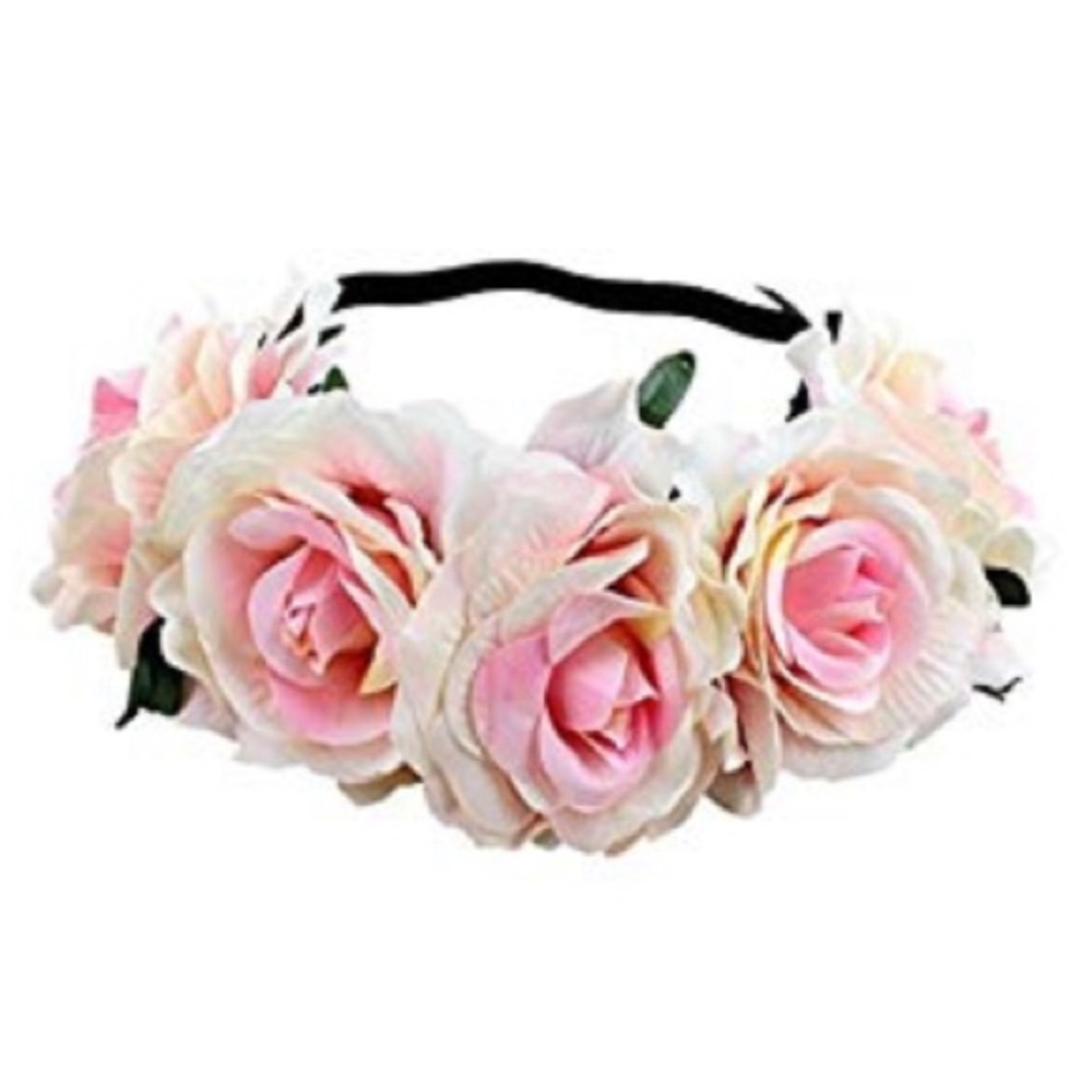 Light Pink Flower Crown